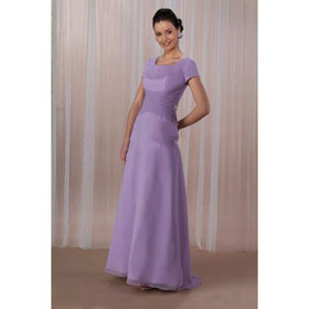 A-Line Floor- Length Mother of The Bride Dresses 2009 Style(MWYN041)