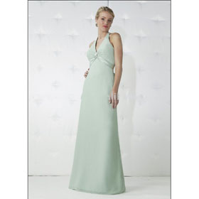 A-Line Spaghetti Straps Floor Length Satin Mother of The Bride Dresses 2009 Style(MWYN131)