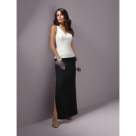 Mother of The Bride Dresses/black &white Color Beautiful Party Dresses(Any Color and Size)