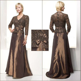 Free Shipping!Decent Sleeveless with A Jacket Stretch Satin Floor-Length Mother of The Bride Dress FR011