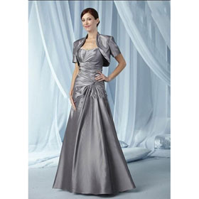 A-Line Custom Wraps Two-Piece Dress Party Gowns Mother of The Bride Dresses 62