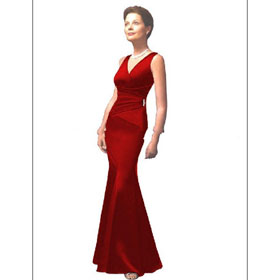 Stunning Mother of The Bride Dress of Damask
