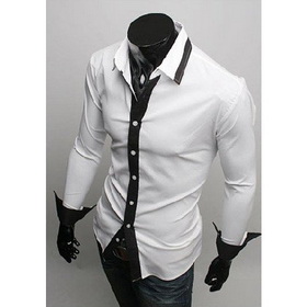 Free Shipping New Mens Shirt Mens Casual Shirt Slim Fit Stylish Mens Dress Shirts 6031