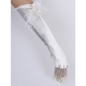 Free Shipping Satin Elbow Applique Wedding Bridal Gloves 999WG0117