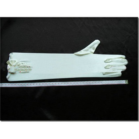 Hot Selling! Cheap White Bridal Gloves for Wedding GL-006