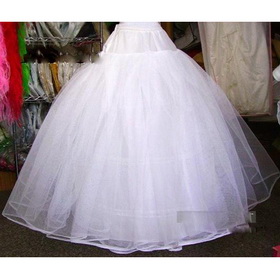 White Fashion Petticoat / Crinoline / Underskirt/ Wedding Accessories Wholesale #PT6