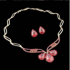 Wedding Jewelry Set Bridal Jewelry Settings Bridemaid Evening Dress Party Accessory Fashion Jewelry