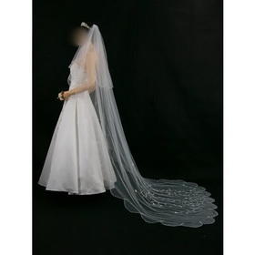 Free Shipping Wholesale/retail 100% Guarantee New Wedding Veil/bridal Veil/bridal Accessories/head Veil/tulle Veil