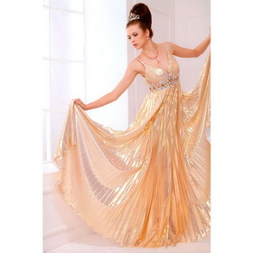 Afers Cocktail Dresses,evening Gown,gold Color Party Dress NO.WY295