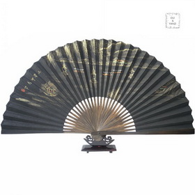 Chinese Bamboo Folding Fan Traditional Art Wedding Gift