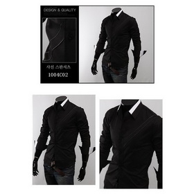 Free Shipping New Mens Casual Slim Fit Stylish Dress Shirts