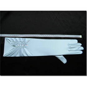 Hot Selling! Cheap White Bridal Gloves for Wedding GL-004