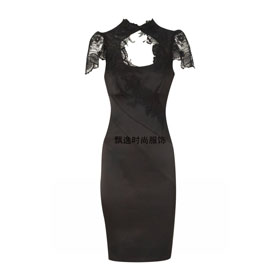 2010 Newest Hot Selling Fashion Long Lady Brand Cocktail Dress