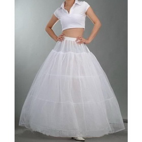 White Other Wedding Apparel & Accessories Crinoline Petticoat Three Hooks for Evening Dresses Gowns