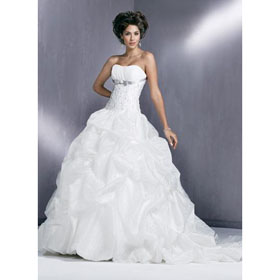 Free Shipping Maggie 2010 New Design Style Custom Made A Line Wedding Dresses Bridal Gown Dress Flower Girl Dress A36