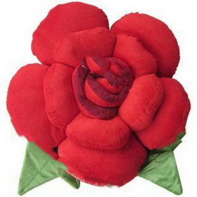 FOB Rose Cushion;rose Pillow;Wedding Gift;Valentine's Day Gift 40cm