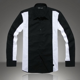Free Shipping+ Guaranteed 100% New Spring Long-sleeved Shirt/fashion Shirt/Men's Shirt Two Colors(Black and Gray)