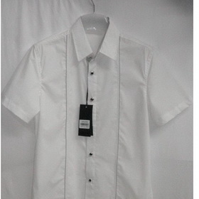 2010 100% Cotton Men's Short Selleeve Dress Dresses Shirts Shirt Cool Casual Classic Size S M L XL