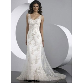 Free Shipping Best Selling100% Guarantee Organza A Line Wedding Dresses/bridal Wedding Dress/ Bridal Gown Custom Size&color