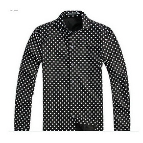 Men's White Long Sleeve Groom Shirts