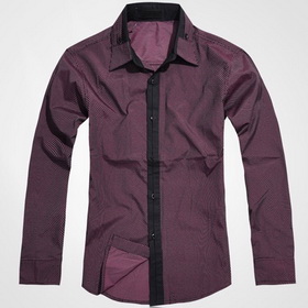 FREE SHIPPING:Wholesale Male Red Shirts/Men's Long Sleeve Shirt /men's Casual Shirts/ Men's Business Shirt / Cotton Shirt