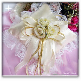 Spring Free Shipping Wedding Ring Pillows/Wedding Decoration/Bride Ring Pillow/Wedding Supply/Rose Wedding Gift