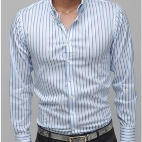 Male Shirts / Men's Long Sleeve Shirt / Men's Business Shirt Cotton