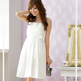 Free Shipping!New Cocktail Dress White Wholesale and Retail