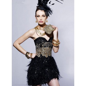 Free Shipping New 100% Polyester Wholesale & Retail Cocktail Dress