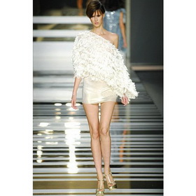 Most Famouse Feather Cocktail Dress