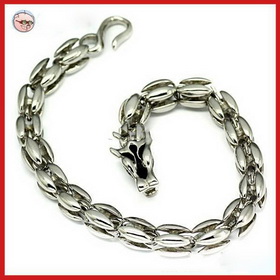 Silver Jewelry|stainless Steel Bracelets|birthday Gift|BG823 Men's Bracelet |sterling G