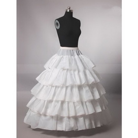 Wedding Accessories 5 Hoops Petticoats /bridal Petticoats /Slips/Crinolines