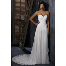 WR1696 Slim Line Wedding Dress