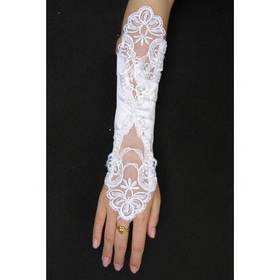 / Beige #17 Wedding Gloves / Dress Gloves / Banquet Gloves / Bridal Glove / Short Gloves/White