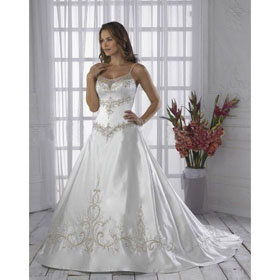 2011 Freeshipping Luxury A-line Splendid Bridal Wedding Dress Wedding Gown2278