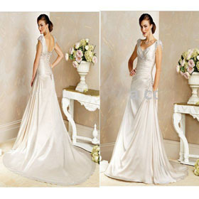 Exquisite Empire Wedding/evening Dress Sl-120