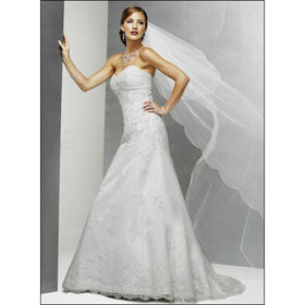 Hot Selling!Wholesale - Classic 2011 Handmade-Sexy Elegant Bridal Fitted Wedding