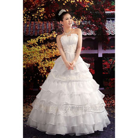 2011 Popular New Princess Bride Wedding Dress Wedding Bra