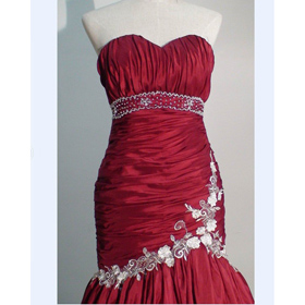 2011 Drop Shipping Beaded Lace Ball Gown Style Mermaid Bridal Wedding DressYA0001