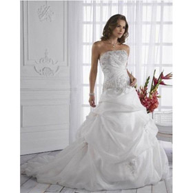 2011 New Luxury A-line Splendid Wedding Dresses