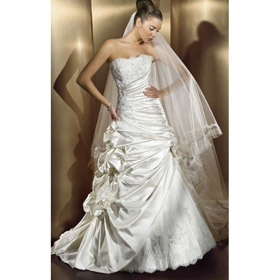 Free Shipping Multi-layer Asymmetrical Plus Size Bridal Wedding Dress/evening Dress Gown/bridesmaid Dress/wedding Accessory/veil