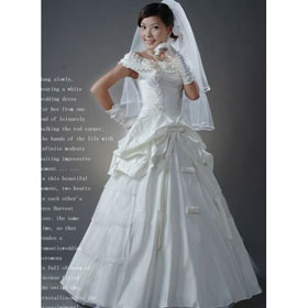 Wedding White Bridal Gown Wedding Dress Marriage Wedding (can Be Customized)