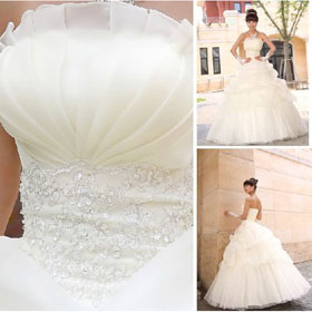 Free Shipping. Hot Sale ! Princess Wedding,bride Wedding Dresses,Bridesmaid Dresses, Evening Dress,lady Clothes