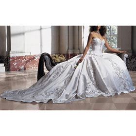 Free Shipping Wholesale - Classic 2011 Handmade-Sexy Elegant Bridal Fitted Wedding
