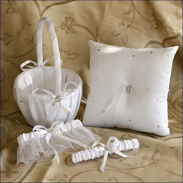 2011Free Shipping Wedding Supplies/Sparke Rhinestone Wedding Decoration/wedding Garters/wedding Ring Pillow/wedding Collection