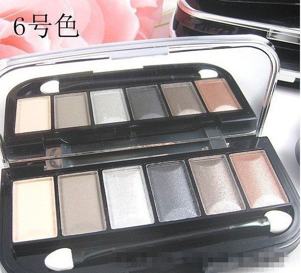 Miss Shirley Cui Ying Poetry Silky Smooth Bright Color 6-color Eye Shadow
