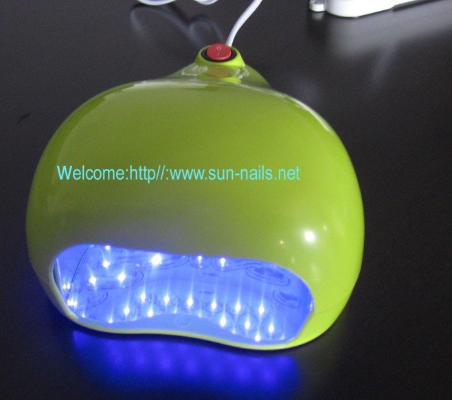 Free Shipping 25pcs/lot POWER2WLED Uv Lamp,Nail Art Machine,Nail Tool,Nail Beauty,Nail Printer,Gel Uv Lamp,& Automatic Open