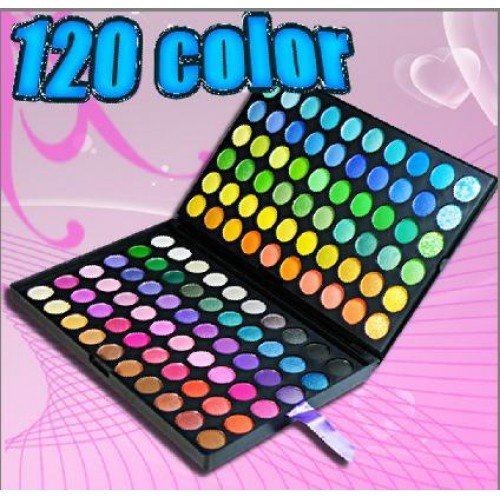 Low Price+ Free Shipping New 120 Colors Palette Eyeshadow/Eye Shadow (10 Pcs/lot)