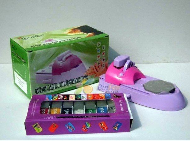 Freeshipping Wholesale DIY NAIL ART STAMPING PRINTING MACHINE POLISH DIY NAIL PRINTING