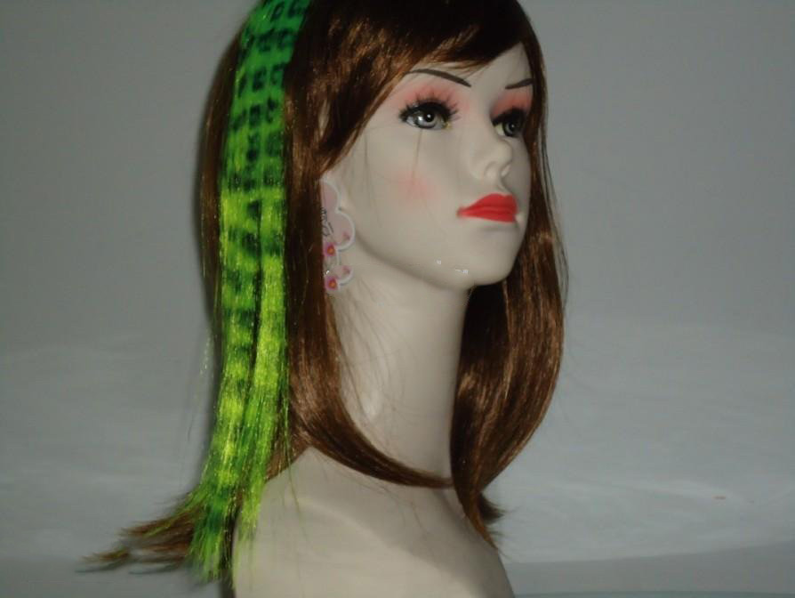 NEW - Leopard Clip In/On Hair Extensions.50pcs/Dozen